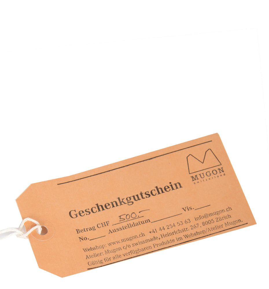 Gutschein CHF 500.-